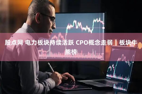 股点网 电力板块持续活跃 CPO概念走弱|板块牛熊榜